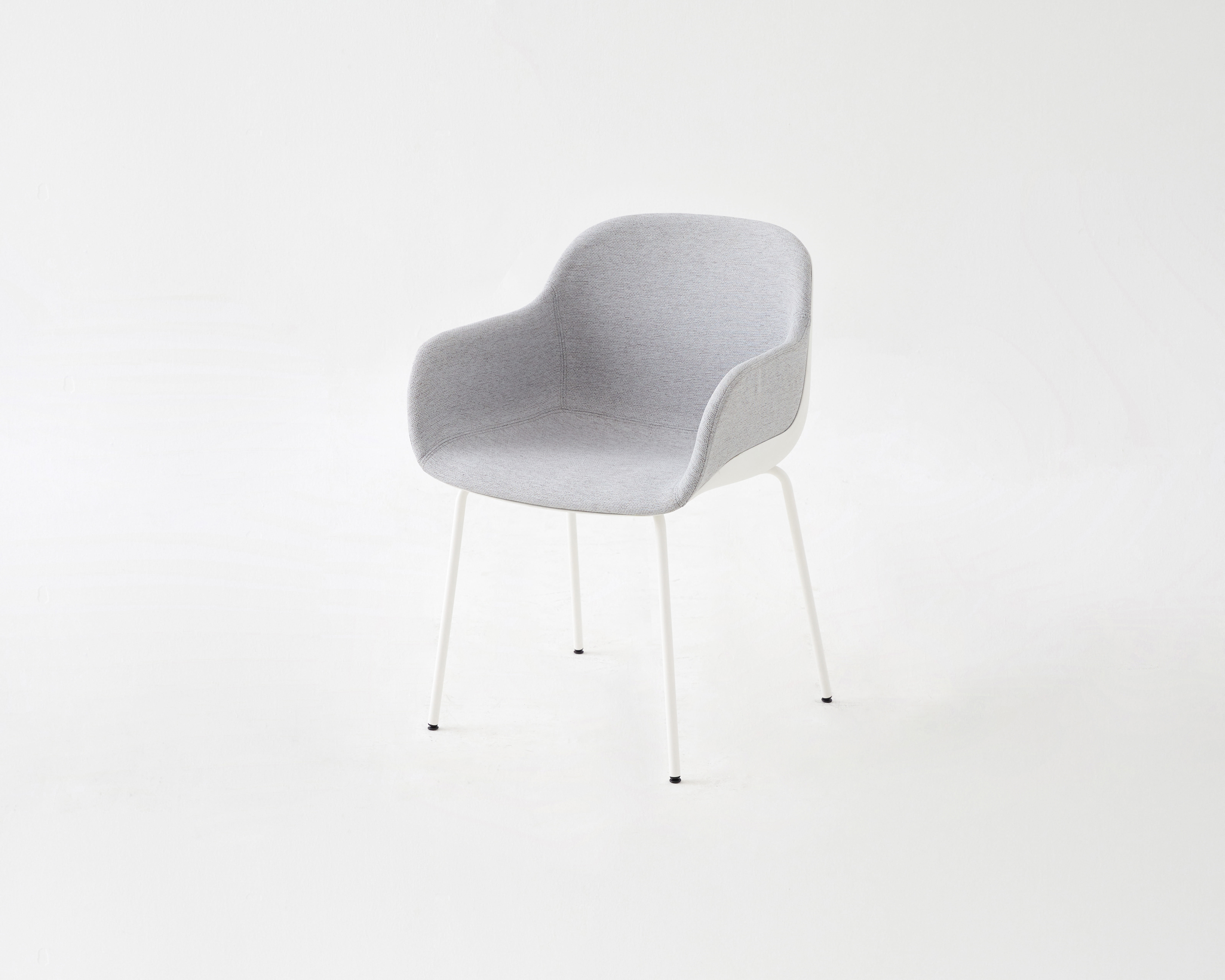 shell arm chair - White